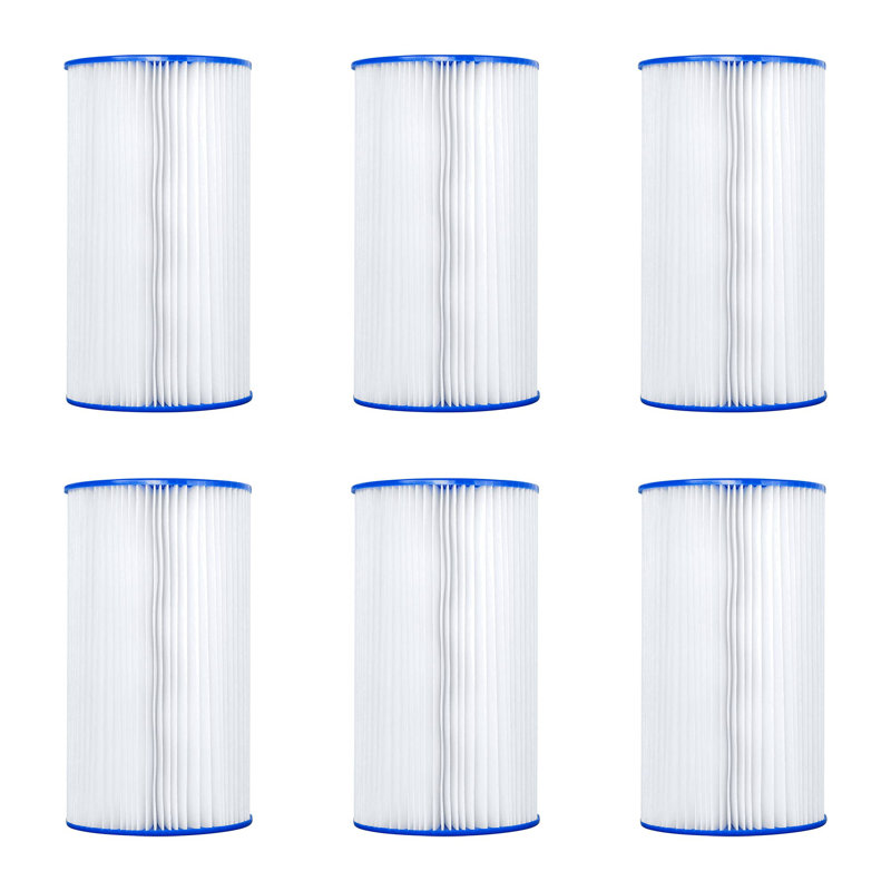 Bestway Flowclear Type IV & B Pool Filter Pump Replacement Cartridge (6 Pack)