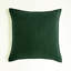 Ensemble de 2 coussins décoratifs en velours vert de taille 20 po x 20 po avec 580 g chacun-521341576-530205263-521341578