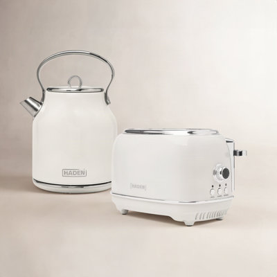 HADEN Heritage 2-Slice Toaster and Kettle Set