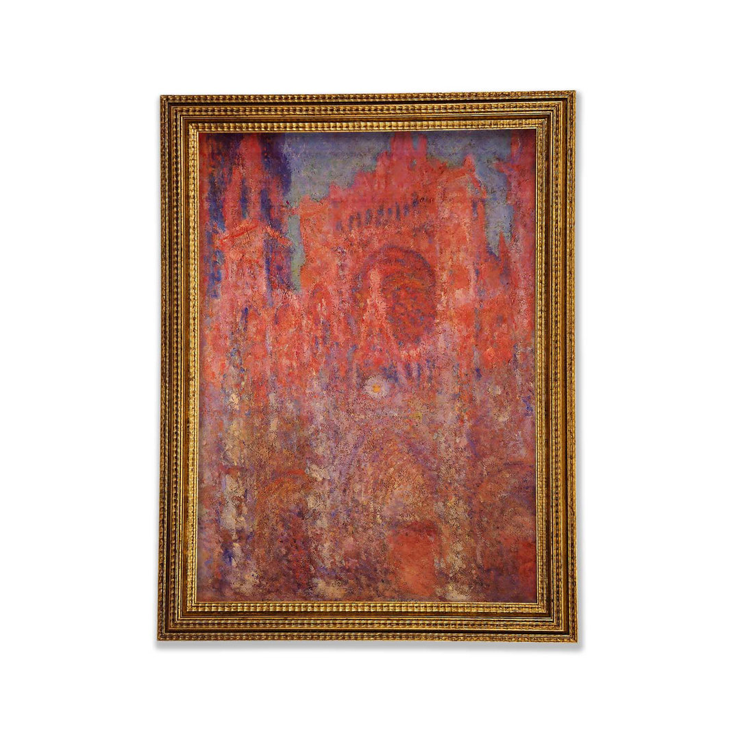 Claude Monet Fassade der Kathedrale von Rouen - Druck