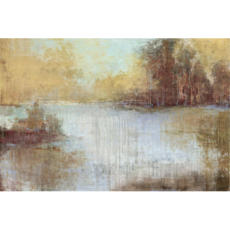 Water's Edge I Print by Maeve Harris, 36" H x 54" W x 1.5" D, Glass Coat