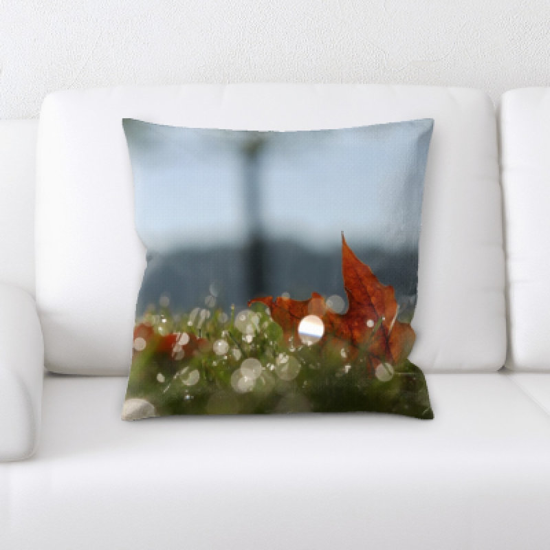 Microsuede Throw Pillow