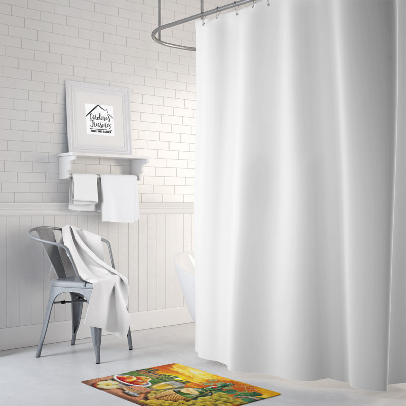 Tapis pour salle de bain Soave, Apple, Wine and Cheese