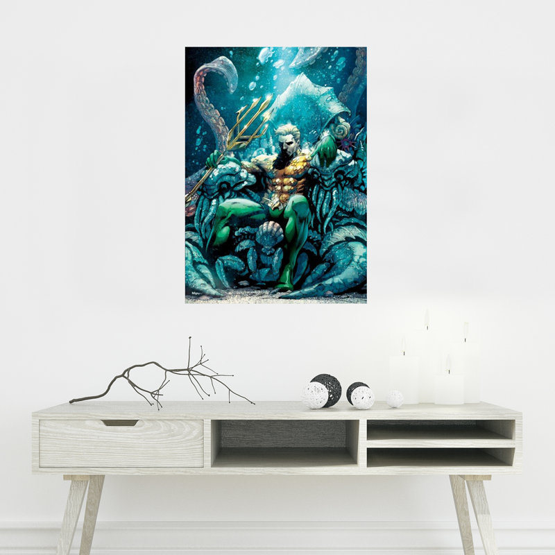 Aquaman, roi d'Atlantis, impression murale puissante