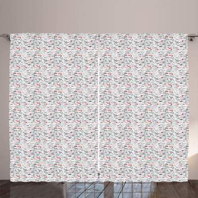 Polyester Standard Curtain Pair