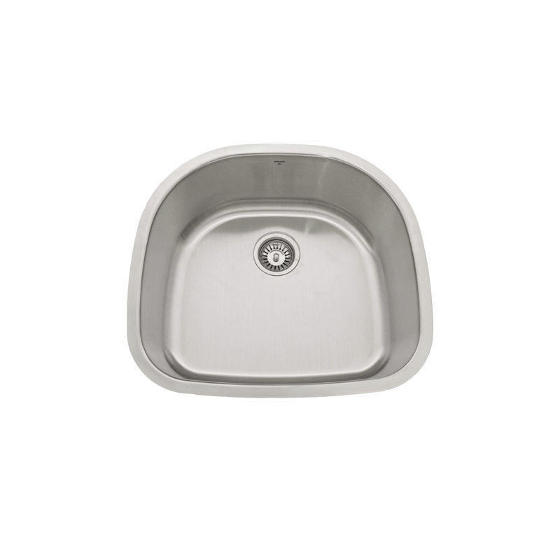 23.62'' L Undermount Single Bowl Stainless Steel Kitchen Sink