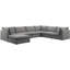 Tupman Upholstered U-Shaped Sectional Reversible-1232507208