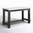 Kalb Marble Top Solid Wood Base Dining Table