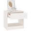 Table de chevet en bois massif vidaXL-1742645994