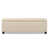 Satin Cream Faux Leather