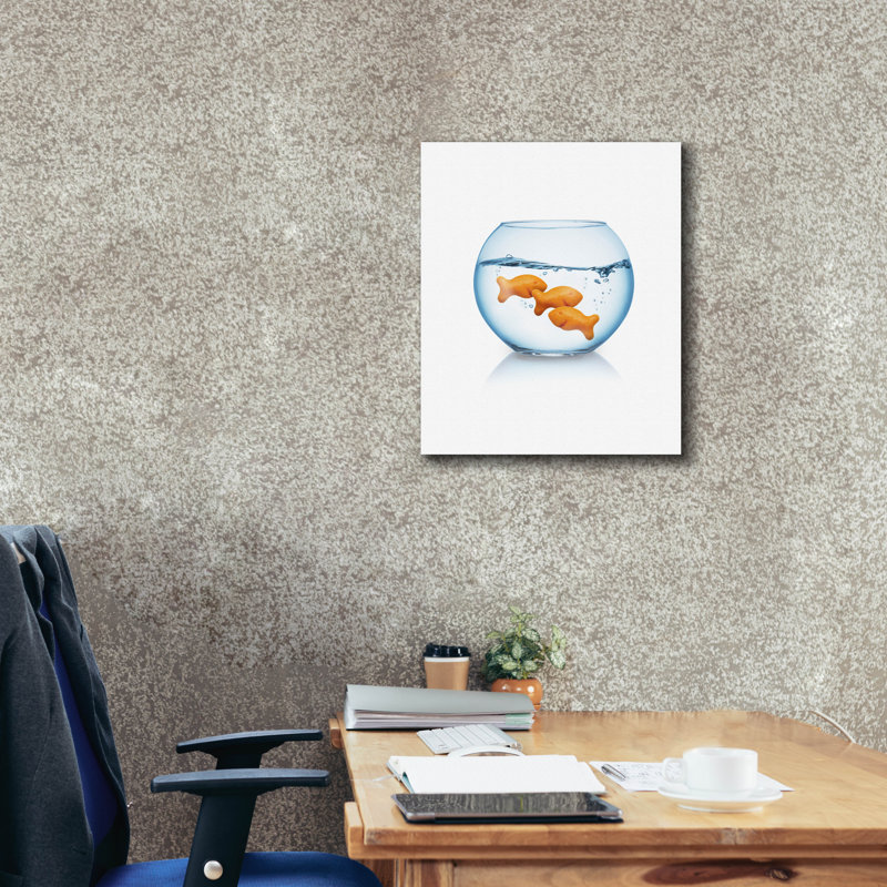 'Fish' by John Hovenstine Canvas Wall Art, 24" H x 20" W