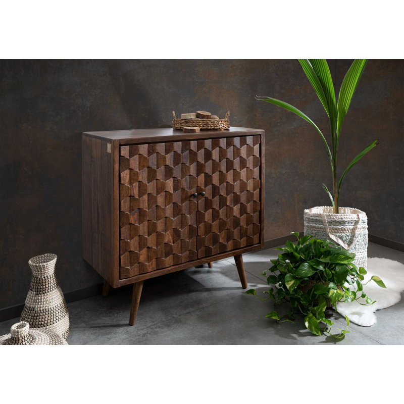 Solid Wood 94cm W Chest of Drawers