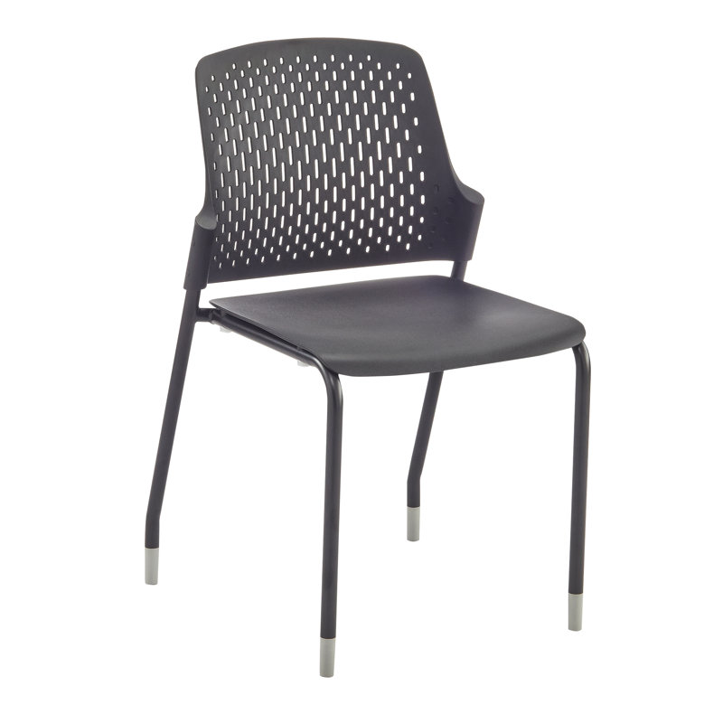 Chaise empilable, Noir