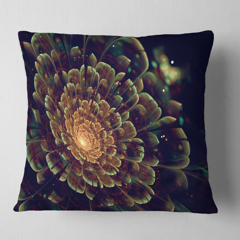 Coussin décoratif abstrait Abstract, 16 po x 1 po, Coussin décoratif