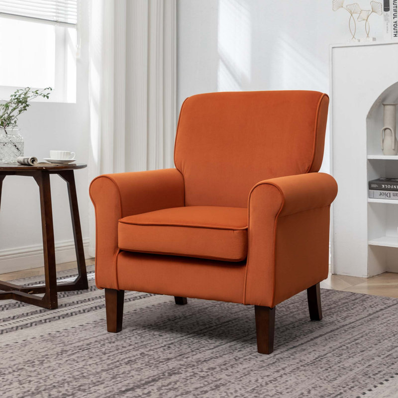 Fauteuil Traditional, Orange