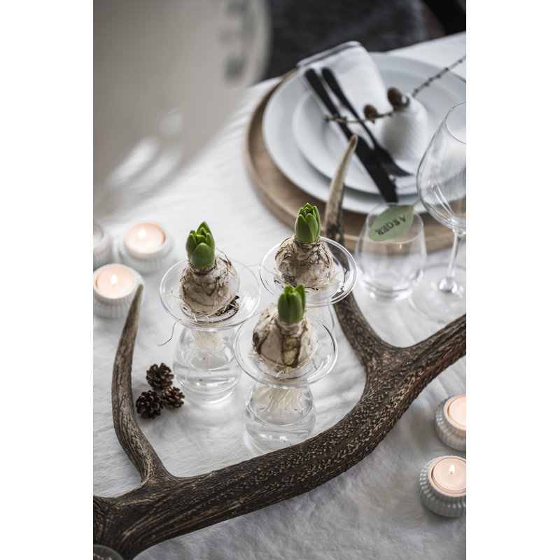 Old English Handmade Glass Table Vase