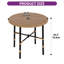 Table de patio Balconera pour 4 personnes