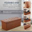 Faux Leather Ottoman-98578649