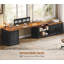 Bureau en L 70,9 "avec cabinet de rangement Farmhouse-494197564
