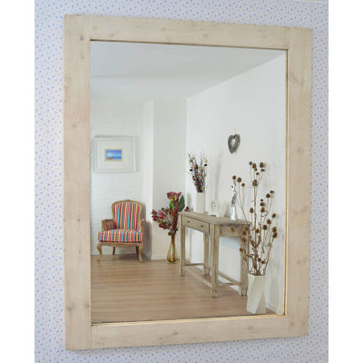 Stamford Wood Flat Wall Mirror
