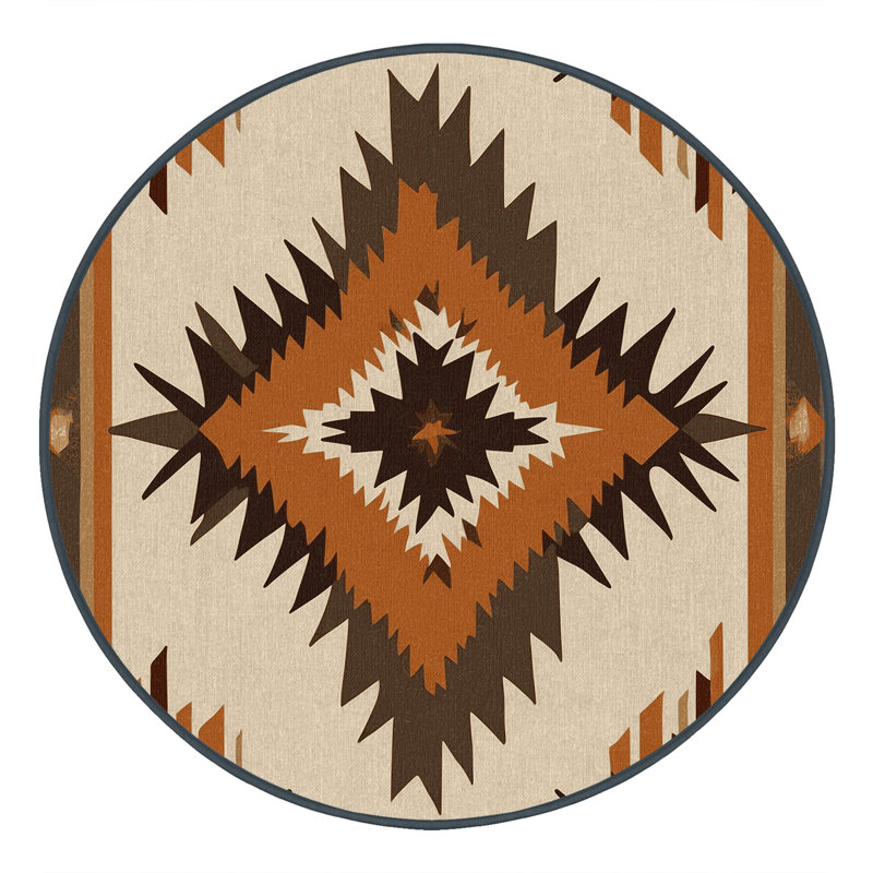 Tapis Desert Spirit, Rond 7 pi