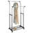34.5'' Metal Rolling Clothing Rack