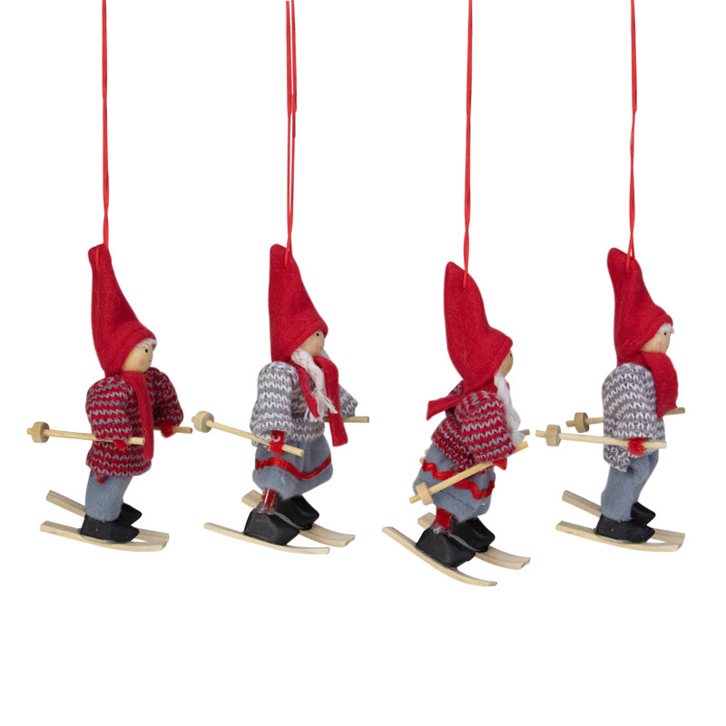 Ensemble de 4 décorations de Noël pour enfants