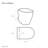 St. Tropez Back-to-Wall Elongated Toilet Bowl-61836542