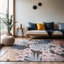 Tapis floral intérieur / extérieur-2003440347