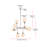 Orla 8 - Light Pendant-670200057-670200061