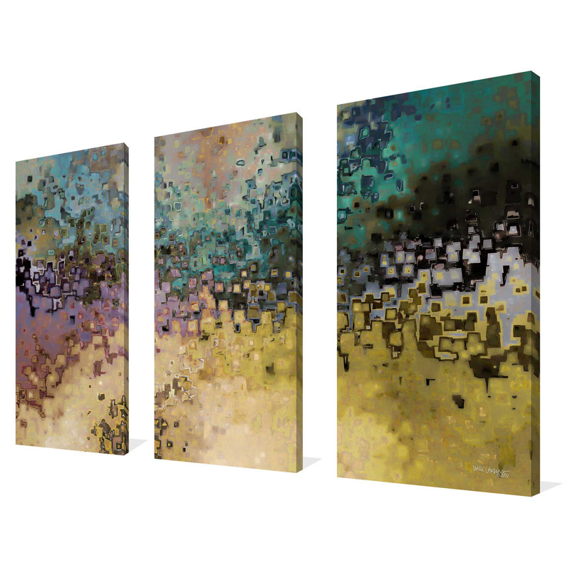 "What We Will Be.  1 John 3:2" By Mark Lawrence 3 Piece Graphic Print Set On Canvas