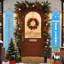 Merry Christmas Doors Banner Ball Porche sign for Christmas Front Front