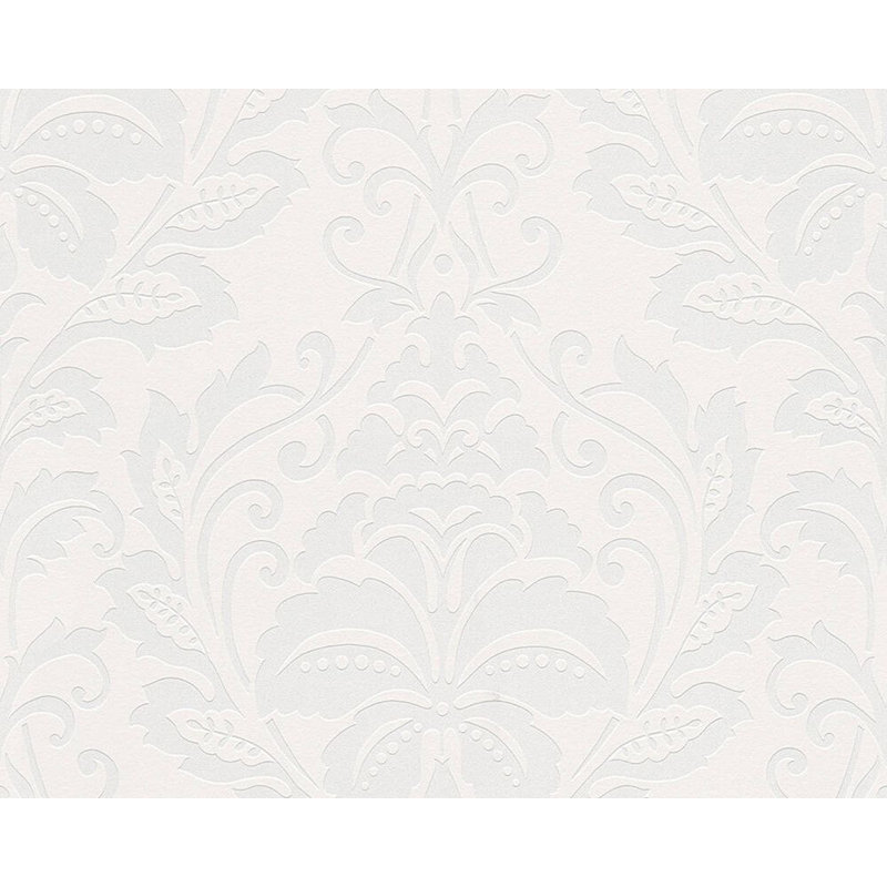 Rouleau de papier peint Ornaments L 33 pi x l 21 po, Beige