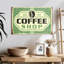 Plaque murale logo café-597359680