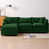 Chenille verte