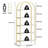 Arched Bookshelf 5 Tier Bookcase Display Racks Tall Bookshelves Modern Storage Rack Shelf Large Wood Book Shelf for Bedroom, Living Room, Home Office-416457907