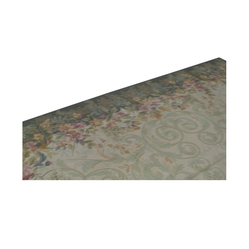 Hand Knotted Wool Floral Area Rug