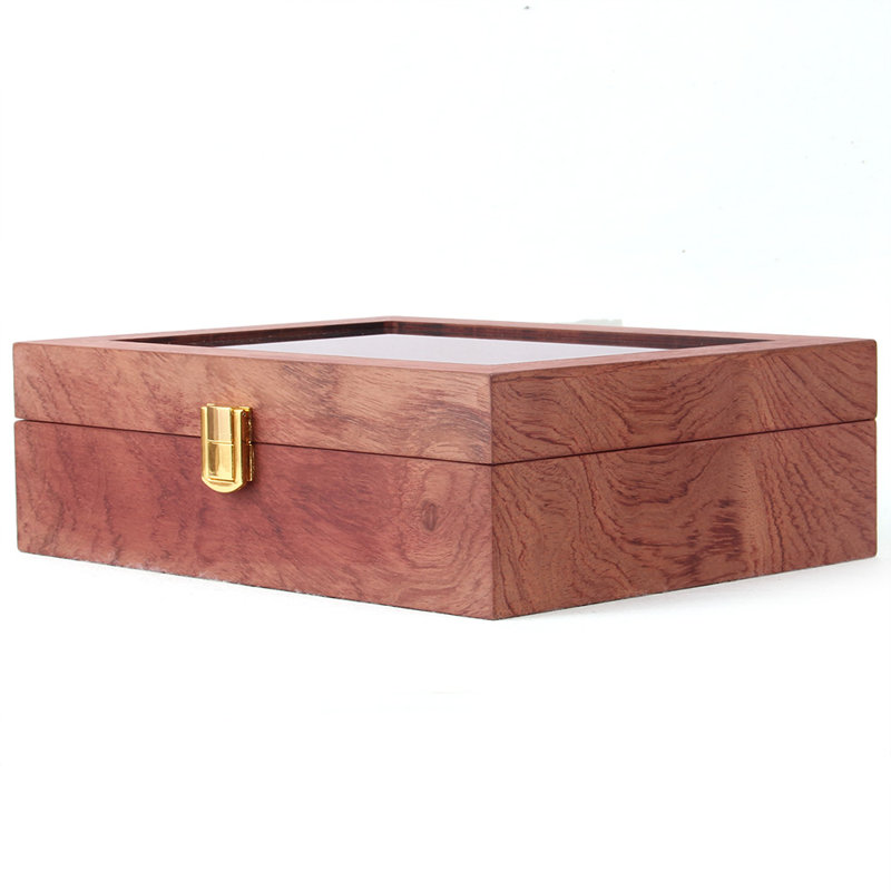 Wood Watch Box + Locking