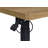 Westpark Pneumatic Adjustable C-Shape Side Table with Casters Mango-1888307763
