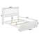 Brunelle Solid Wood Foundation Bed with Matching Footboard & Built-in Charger