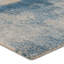  Tapis rectangulaire bleu / gris en laine / viscose tissé à la machine-86574426