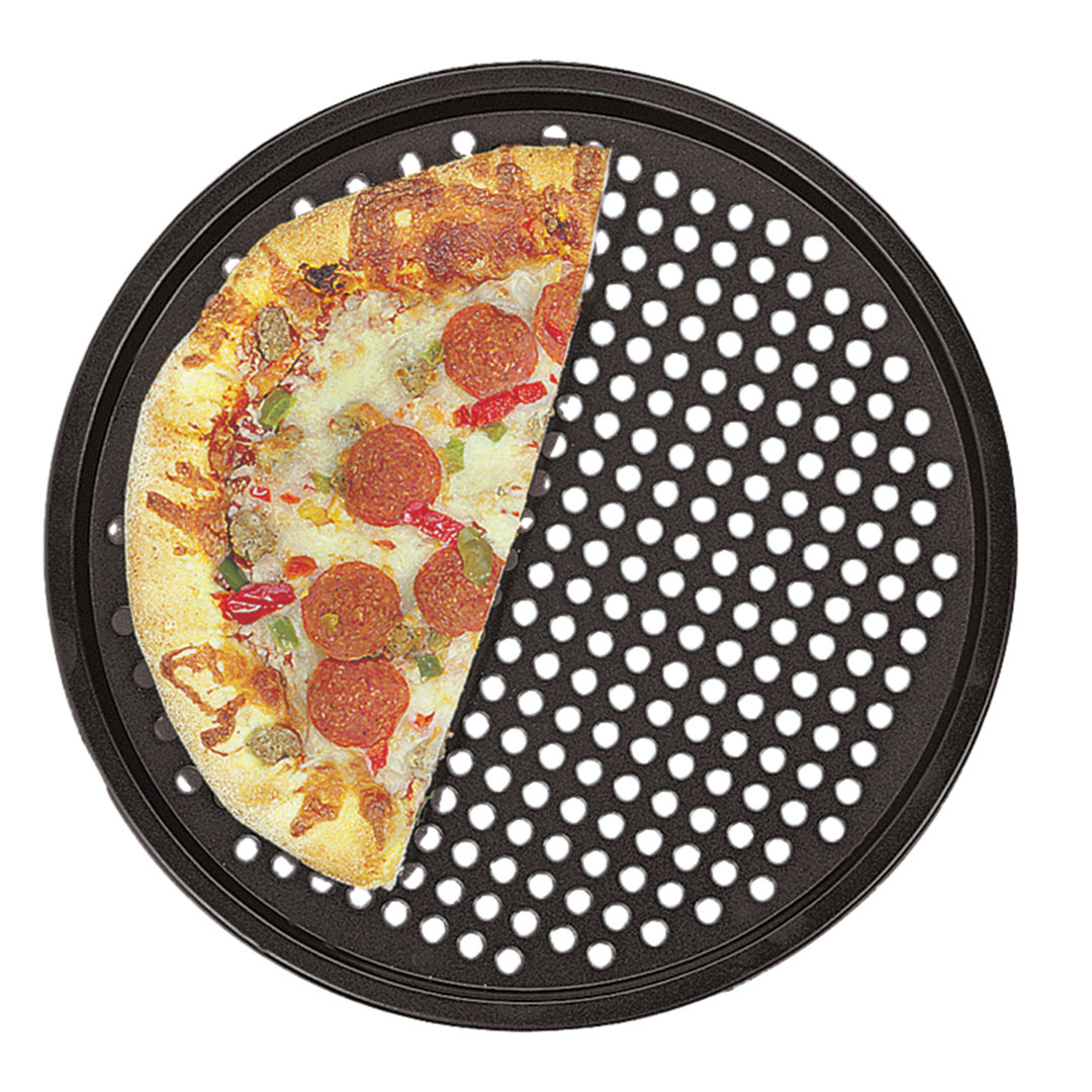 Fox Run Brands Aluminized steel 14.5 in. Pizza Pan Fox Run Brands