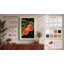 Oranges and Stars Botanical - Wrapped Canvas-651908646-651908640