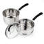 Marmite à cuisson double en acier inoxydable 18/10 Cook N Home