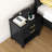 2 Drawers Solid Wood Construction Nightstand With Storage, Open Shelf, 2 Power Outlets, 1 Usb Port, And 1 Type C Port-857297751