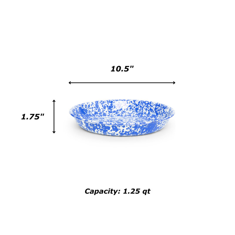 Splatter Pasta Plates, Grey, Black