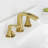 Doris Widespread 2-handle Bathroom Faucet with Drain Assembly-45127780