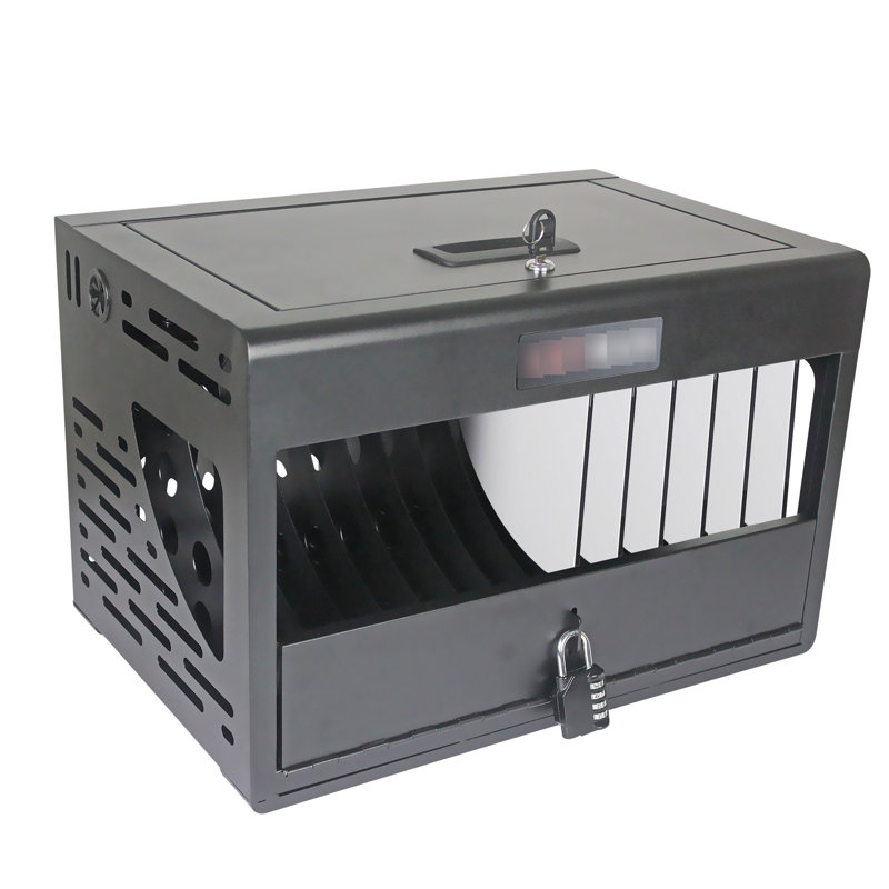 Locking Charging Cabinet For 16 Laptops 16 Laptop & -, Black