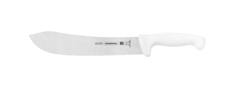 Tramontina 8" Butcher Knife - White Handle