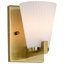 Meuble-lavabo 1 lumière Keindl - verre nervuré-509693751